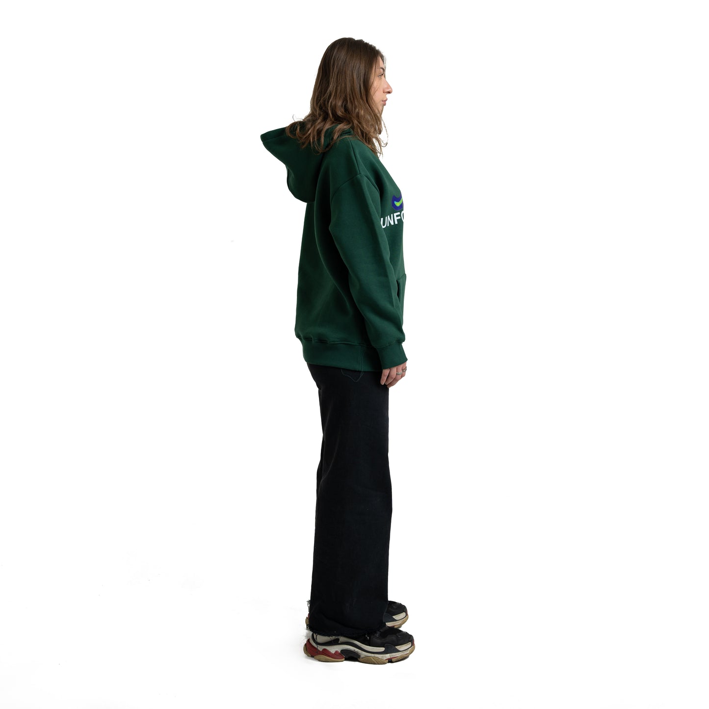 Other Face Unforgettable Green Hoodie