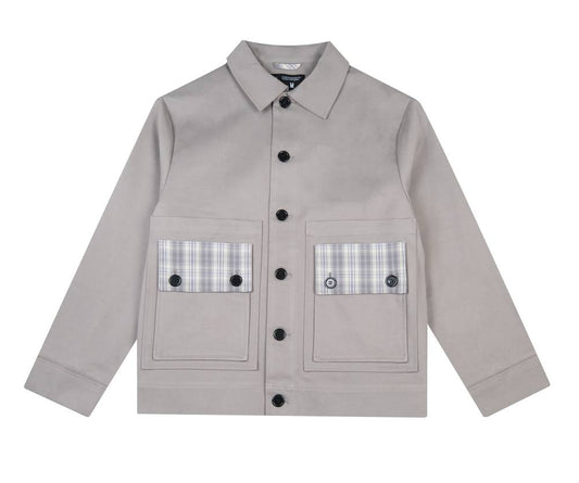 ELEVATA MEN FASHION CARGO SHIRT JACKET